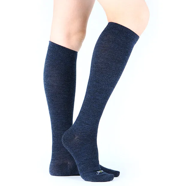 80% Rich Merino Wool Everyday Compression Socks (15-20mmHg) - Solids - 3 Pack