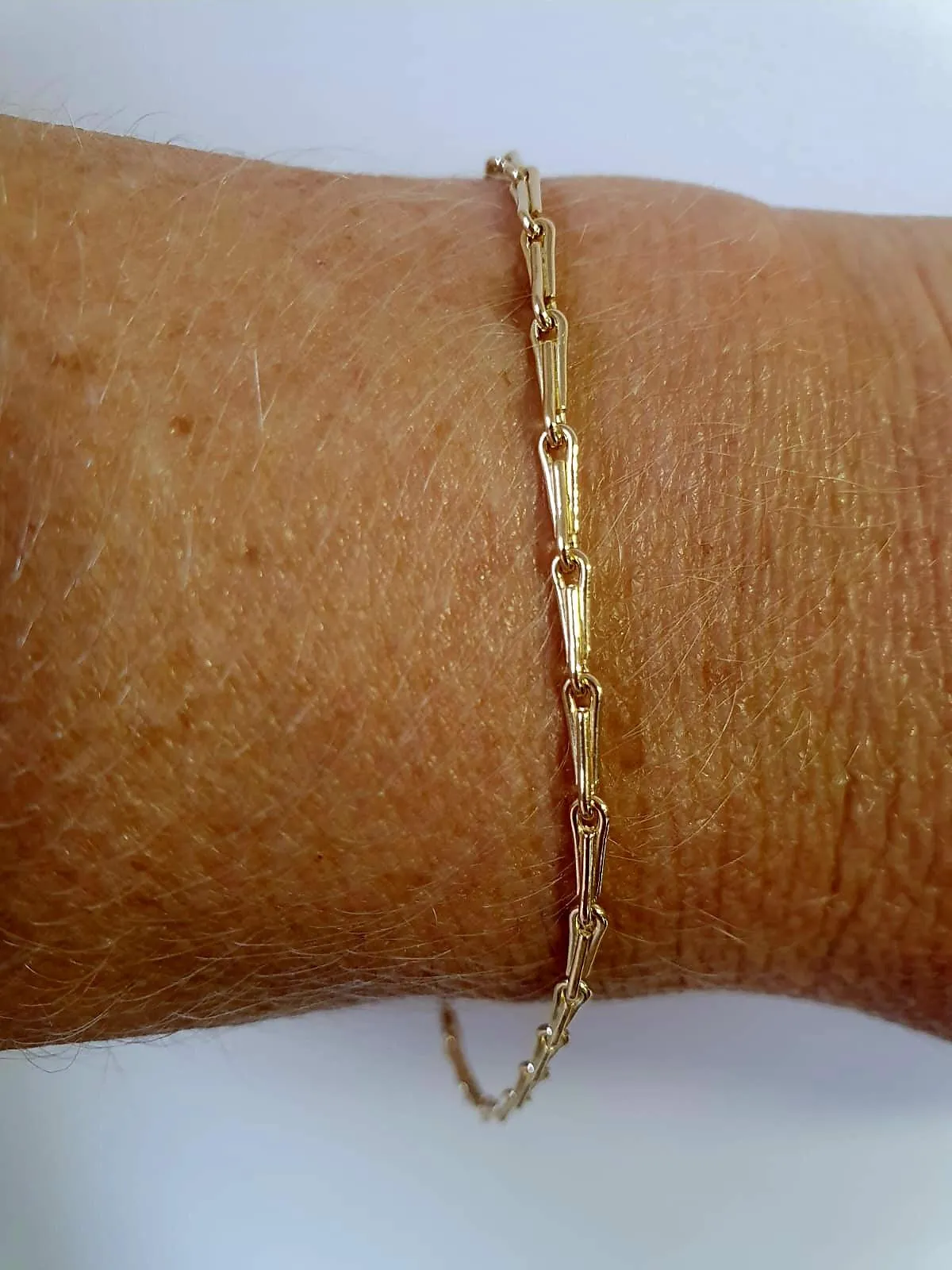 9ct Yellow Gold Hayseed Bracelet