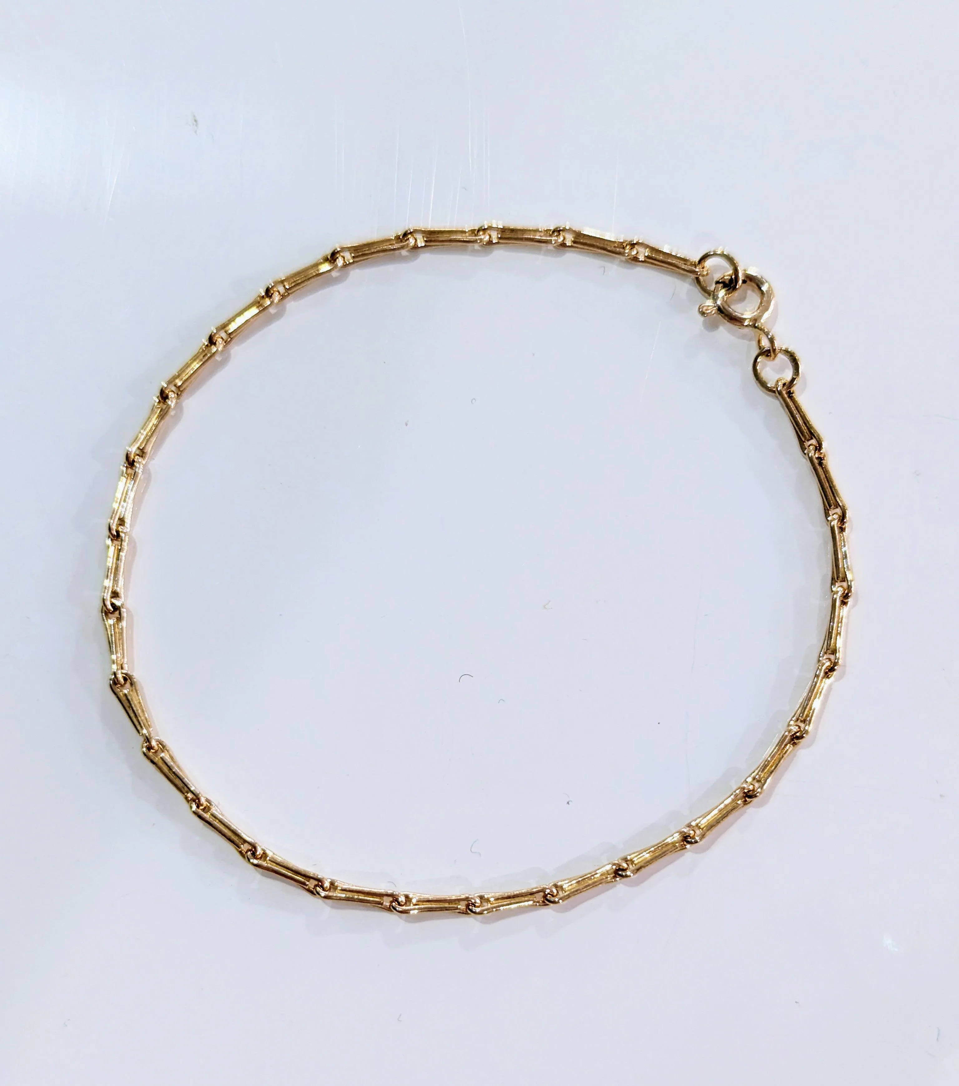 9ct Yellow Gold Hayseed Bracelet