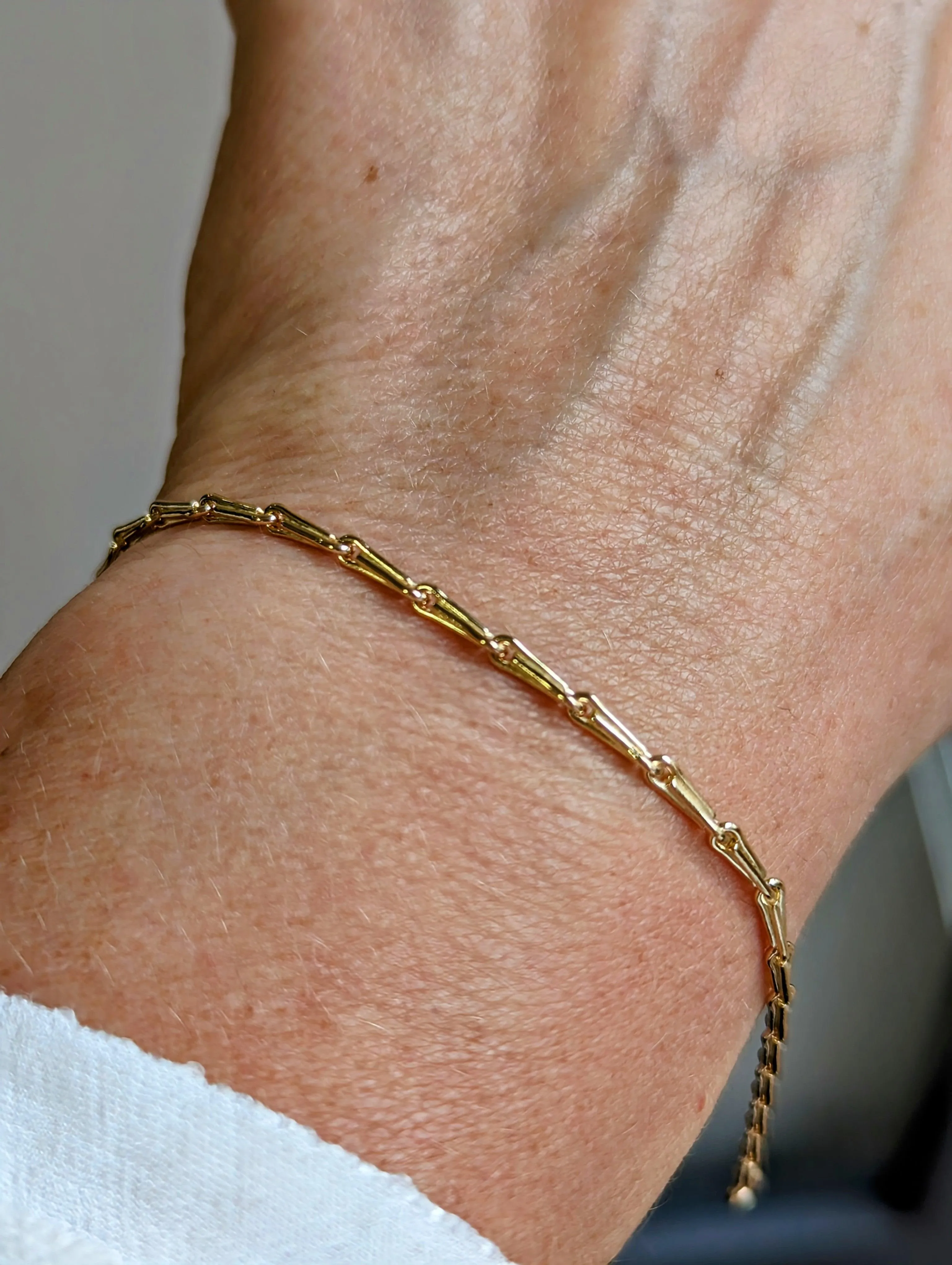 9ct Yellow Gold Hayseed Bracelet