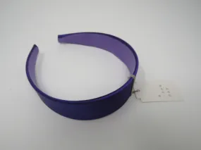 A New Day Headband Satin Purple Fabric Female One Size -- New