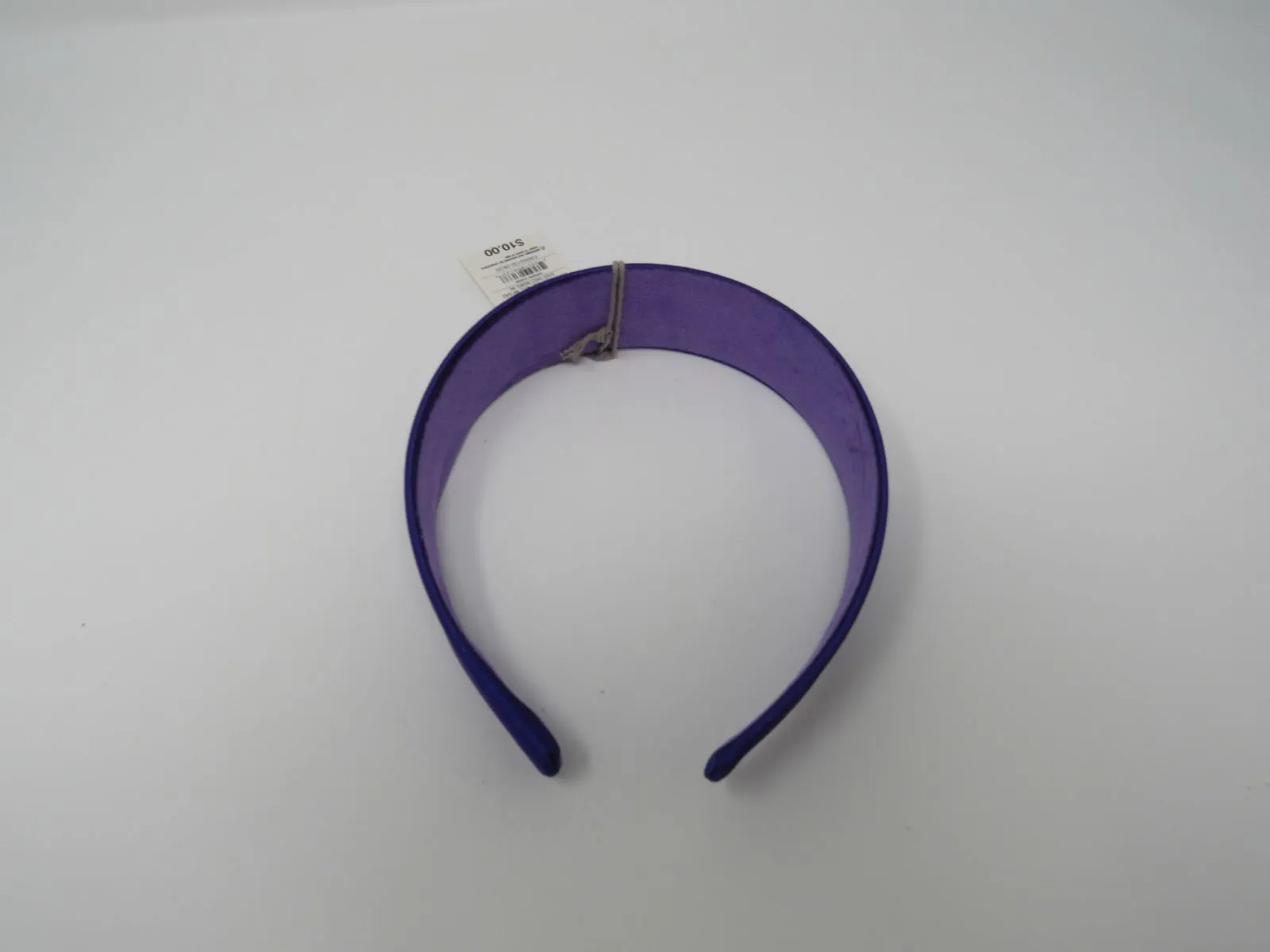 A New Day Headband Satin Purple Fabric Female One Size -- New