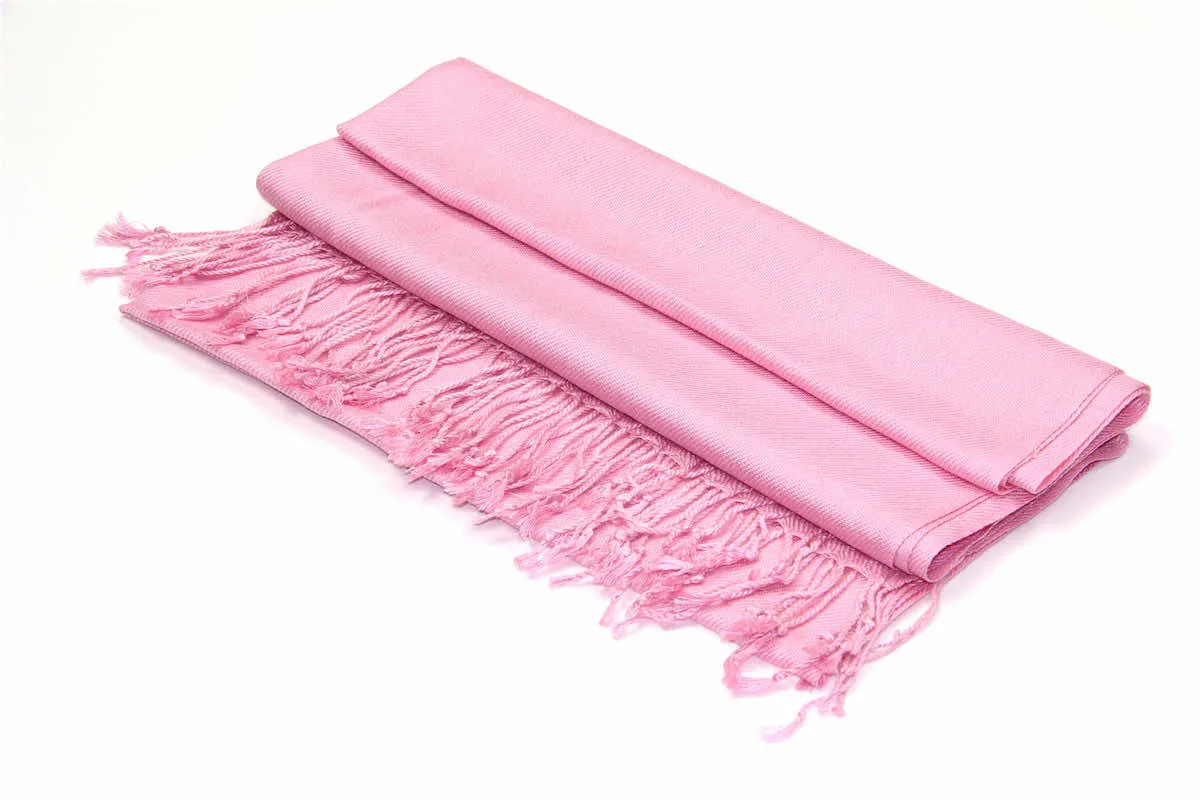 Achillea Pink Pashmina Scarf