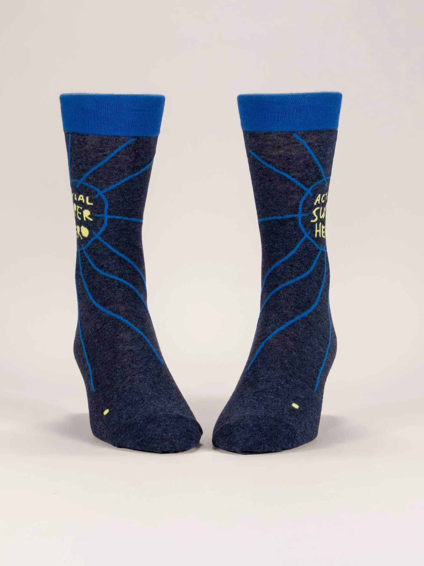 Actual Superhero M-Crew Socks