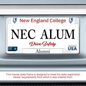 Alumni License Plate Frame