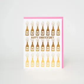 Anniversary Bottles Card