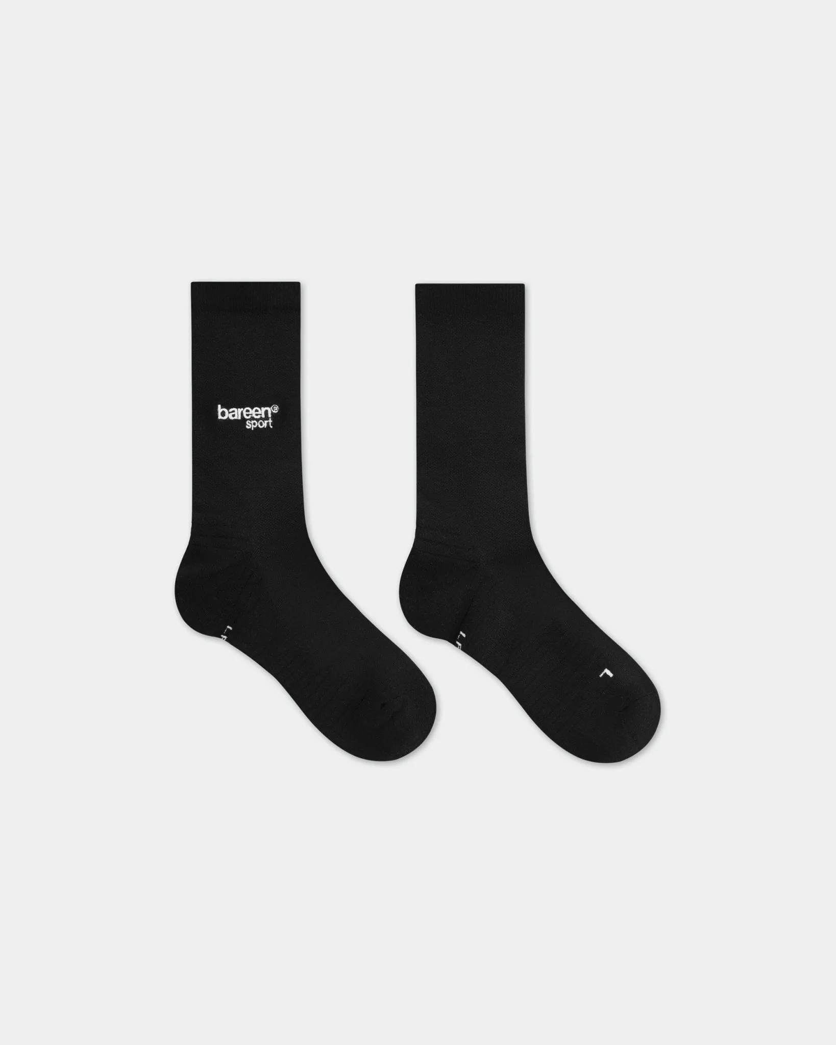 Athletic Socks, 2-pack (Black)