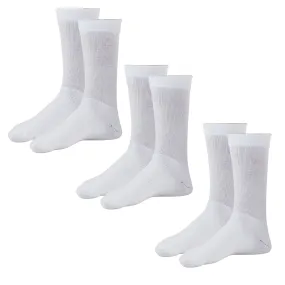 AW Style 131 Coolmax Crew Socks - 8-15 mmHg (3 Pack)