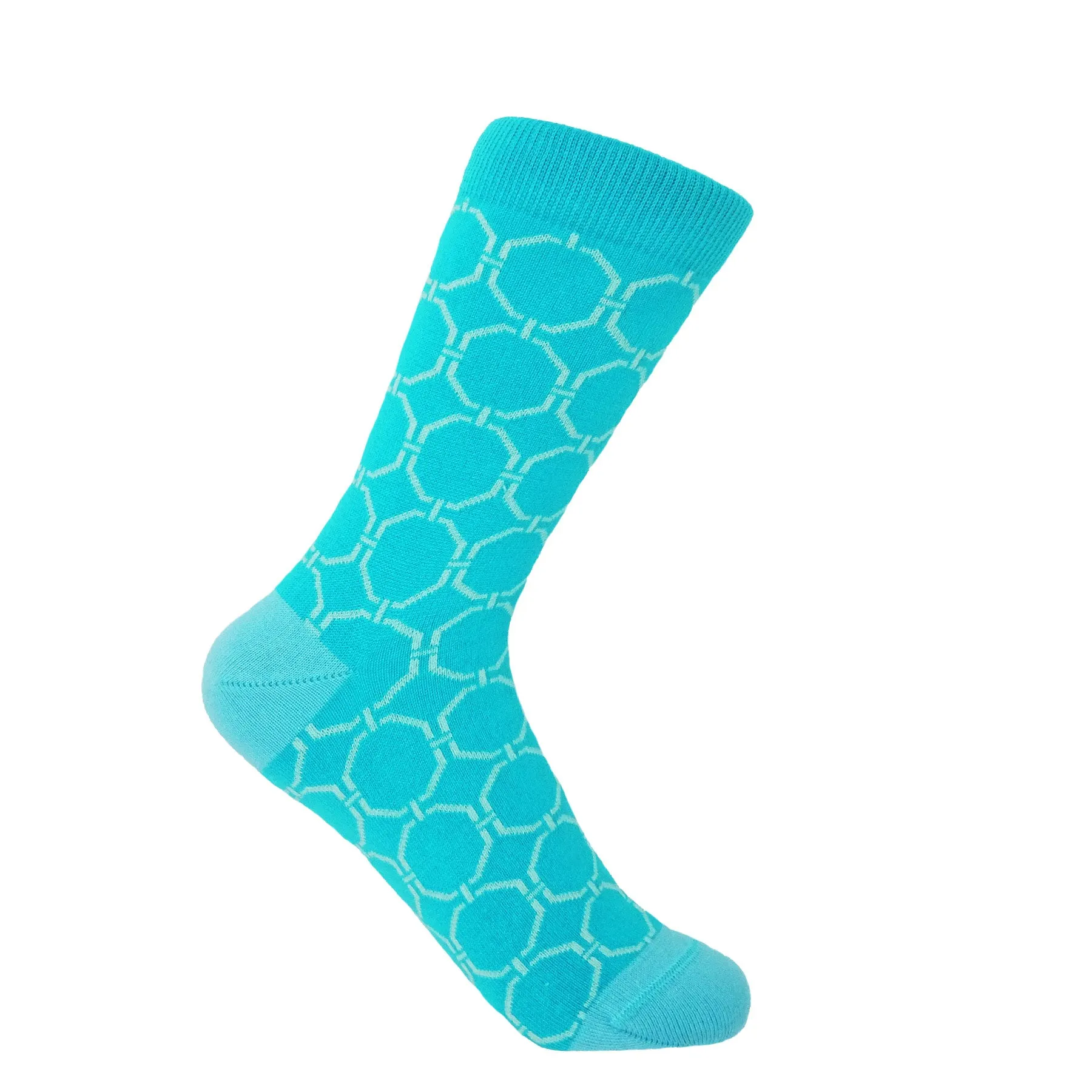 Beehive Women's Socks - Aqua