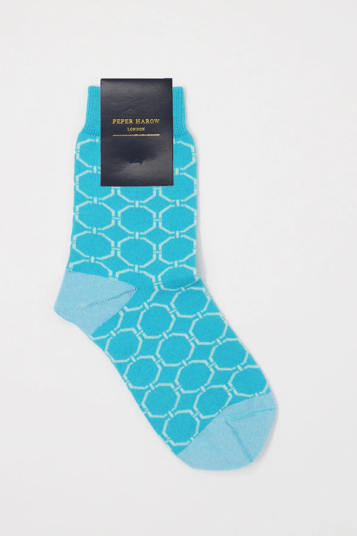 Beehive Women's Socks - Aqua