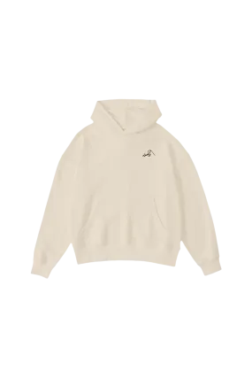 beige logo hoodie (v1)