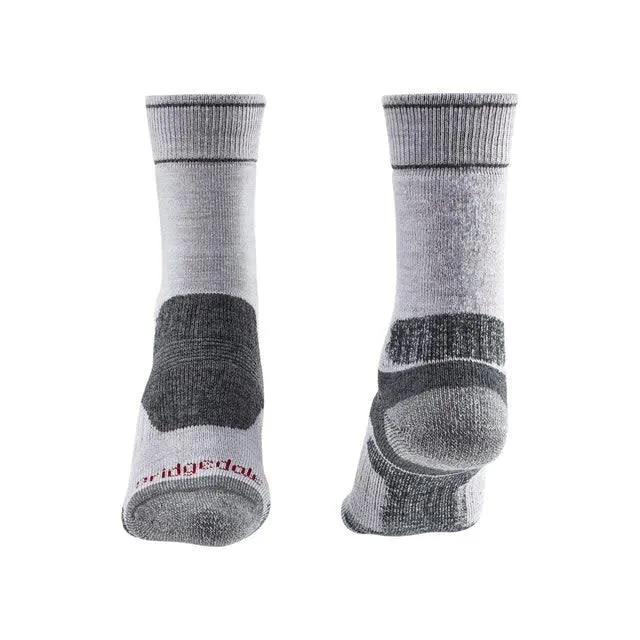 Bridgedale Socks Hike Mid Weight Performance WMS Silver Grey