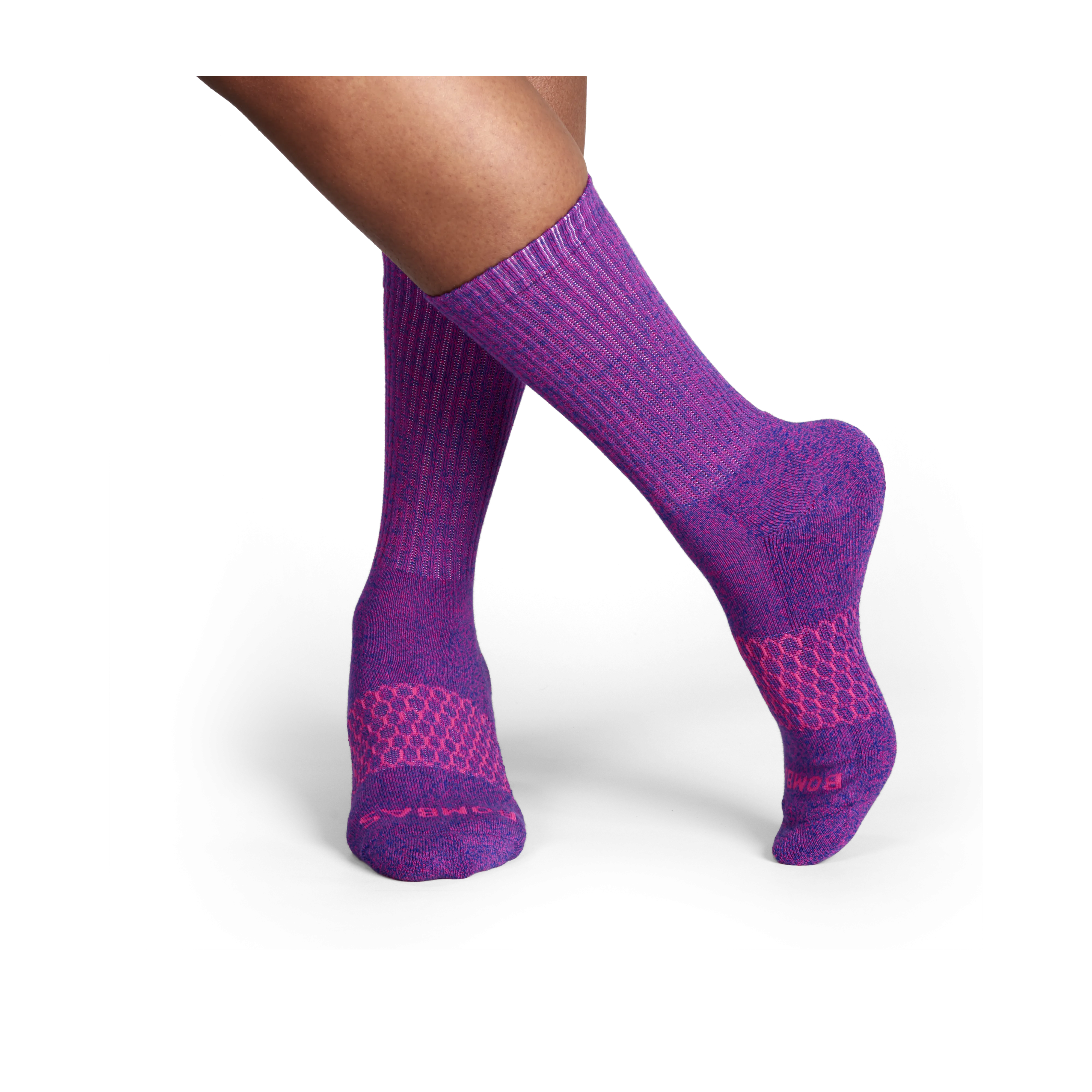 Bright Marls Calf Sock 6-Pack