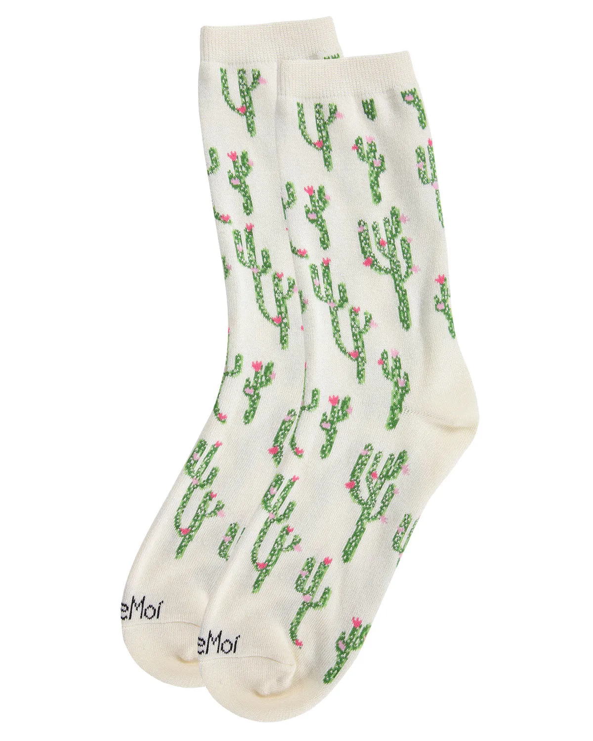 Cactus Bamboo Blend Crew Socks