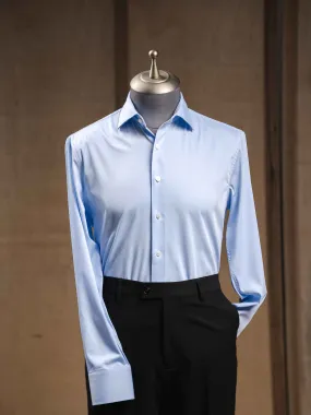 Capri Formal Shirt - Light Blue Windsor Collar