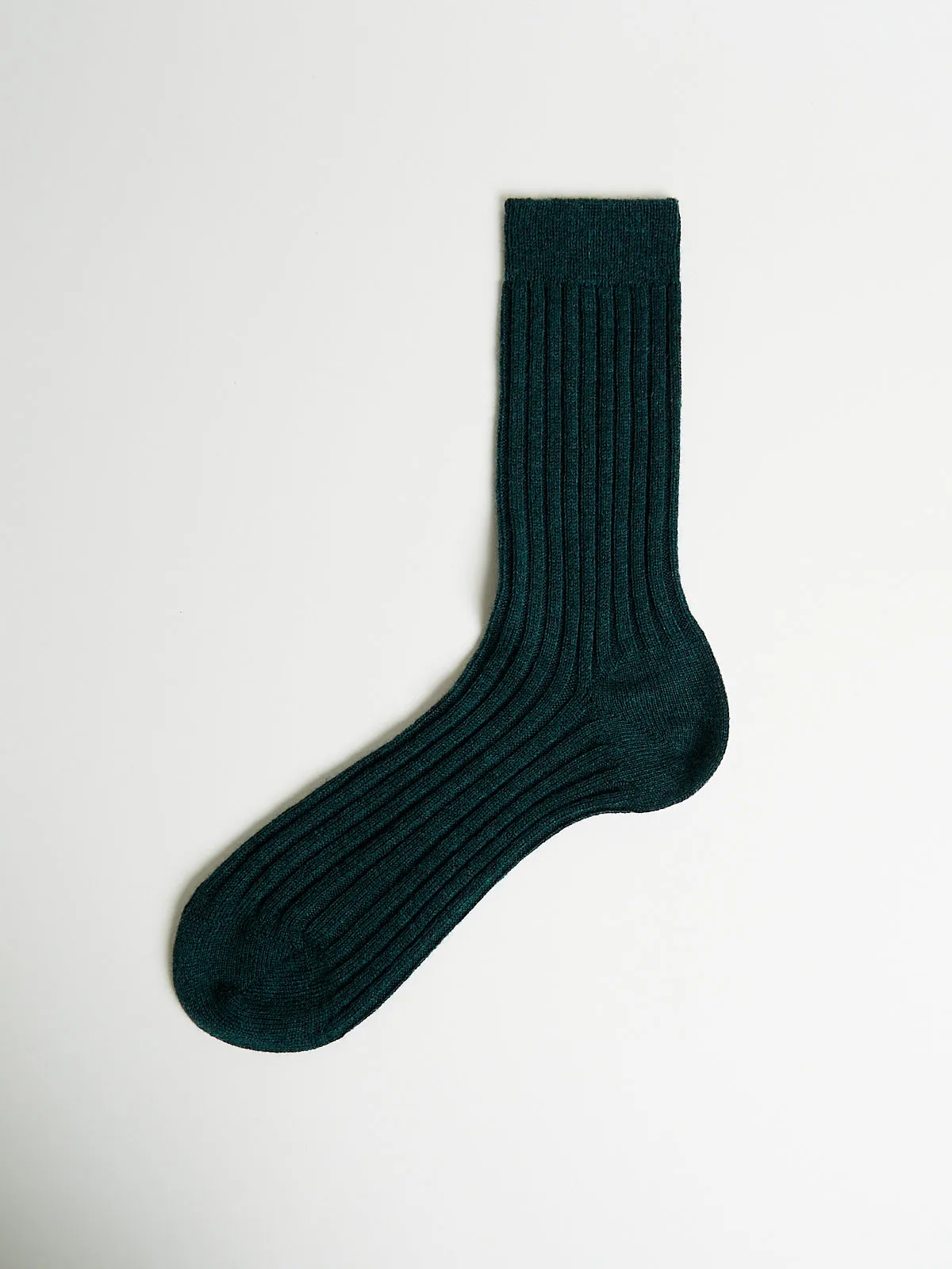 Cashmere Sock in Hunter