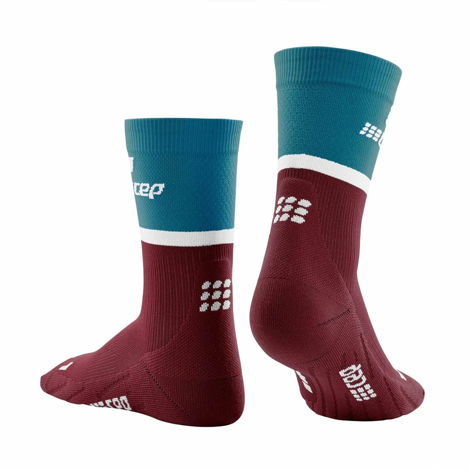 CEP Women's The Run Mid Cut Compression Socks 4.0