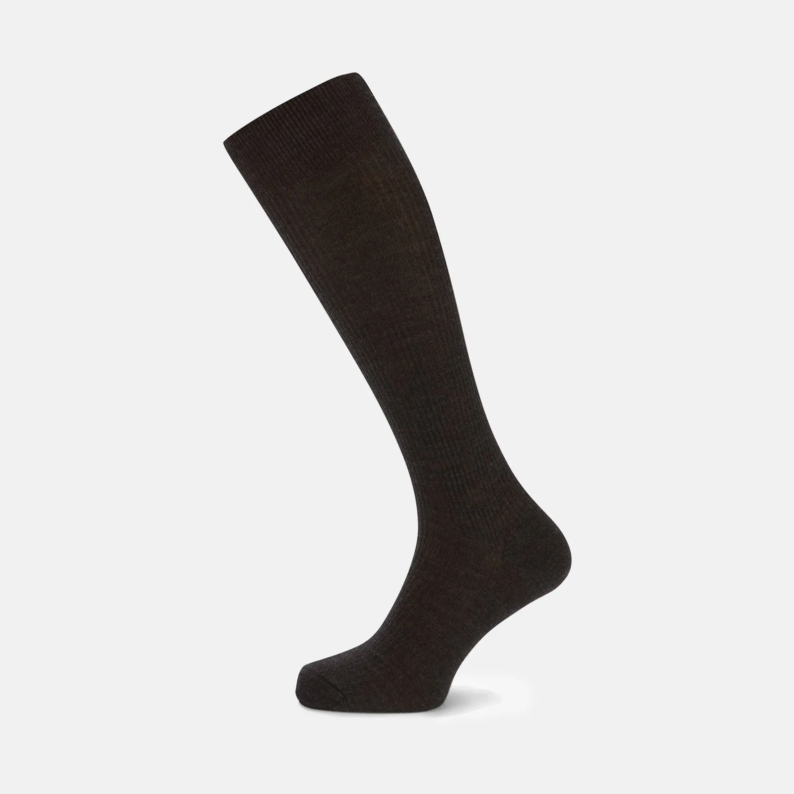 Charcoal Long Merino Wool Socks