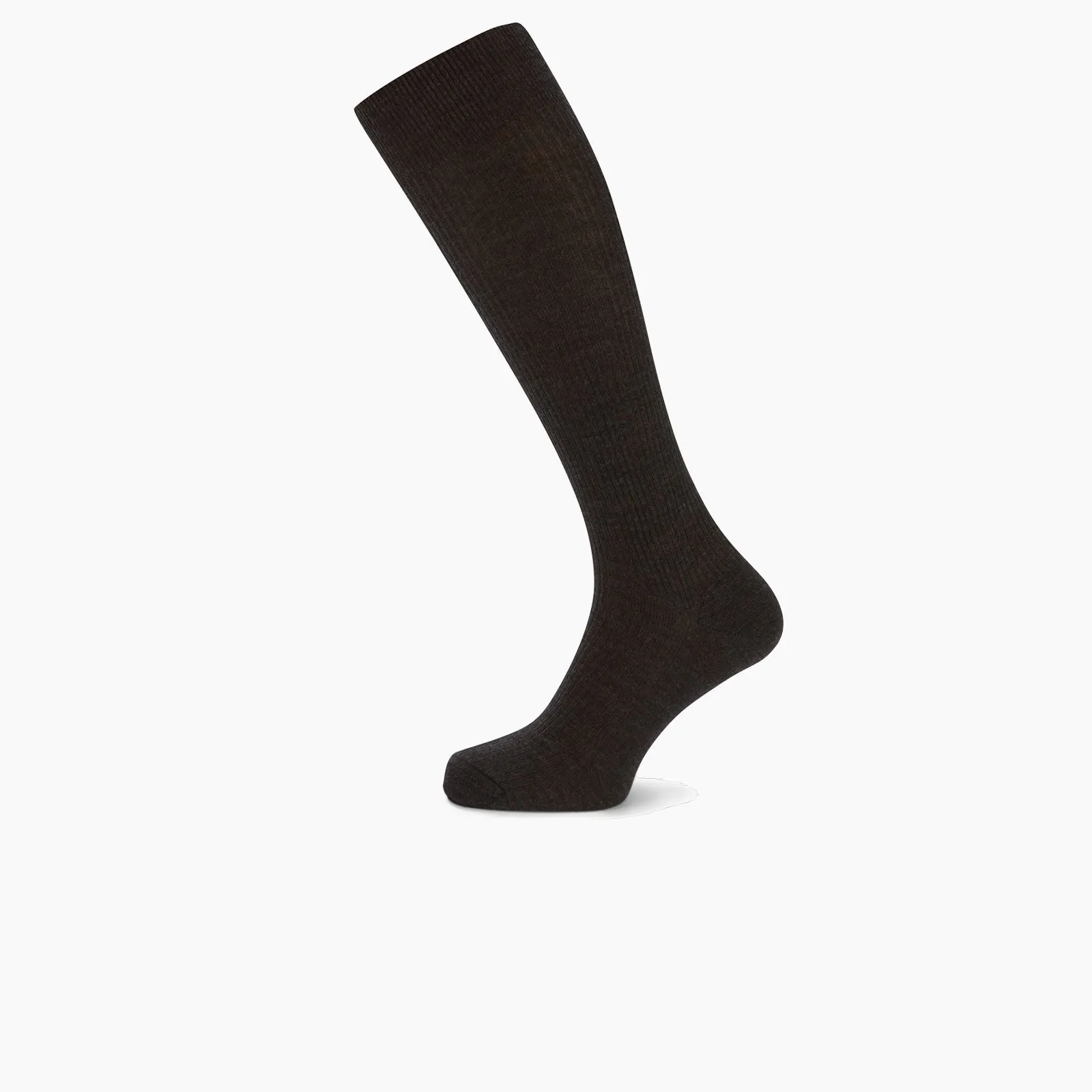 Charcoal Long Merino Wool Socks