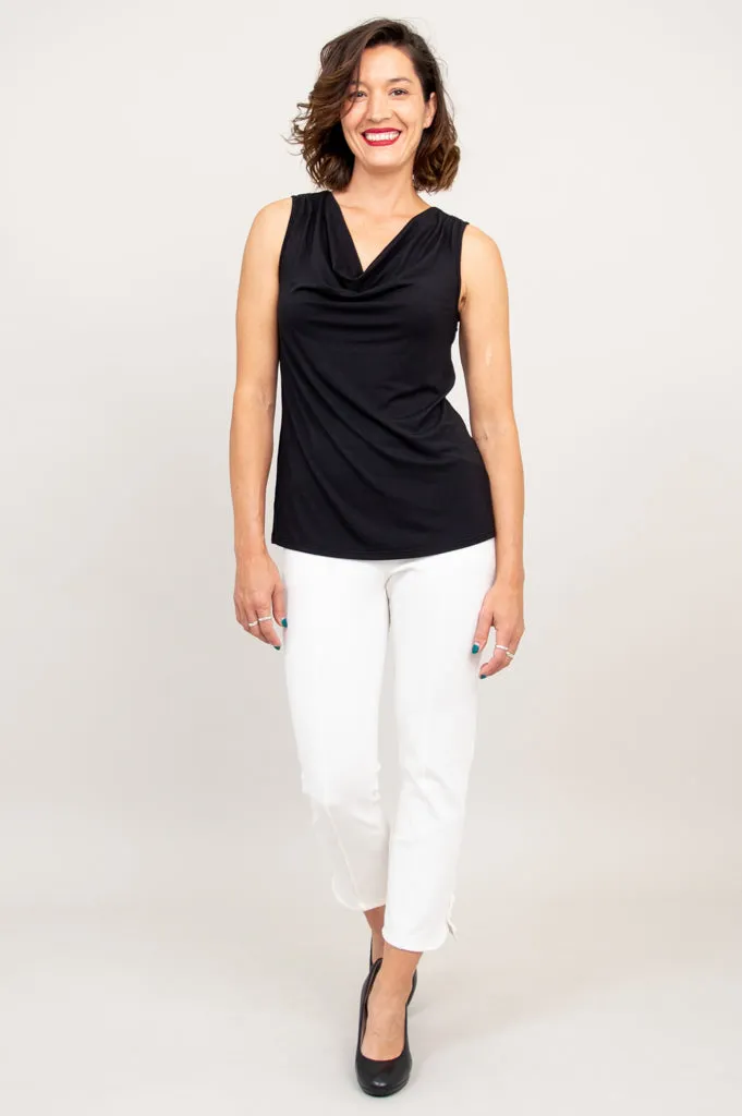 Charisse Tank, Black, Bamboo