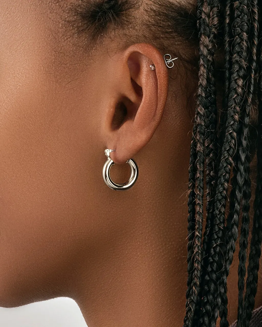 Chunky Tube Hoops