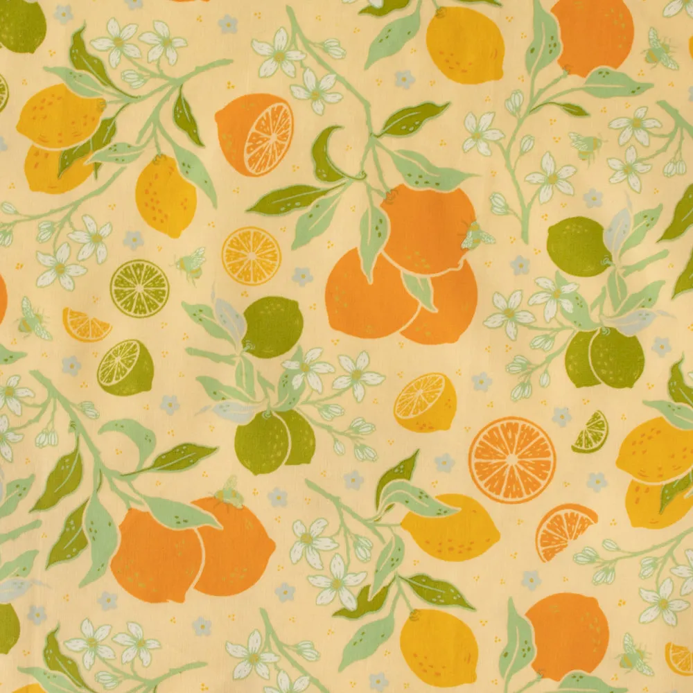 Citrus Vanilla Organic Poplin