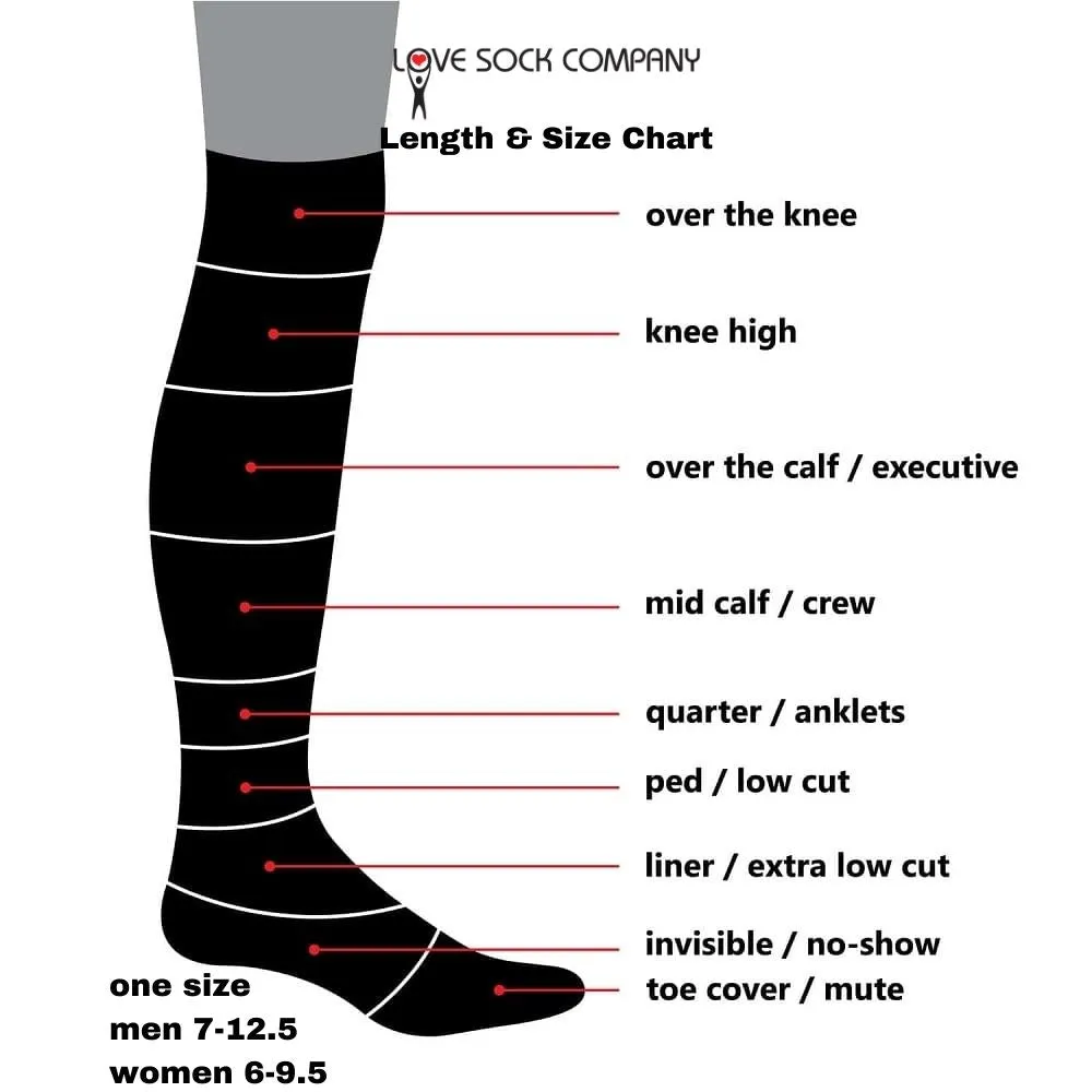 Classic Men’s Mid-Calf Black Dress Socks Gift Box