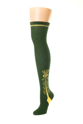 Clocked Cotton Stockings, Crown Style