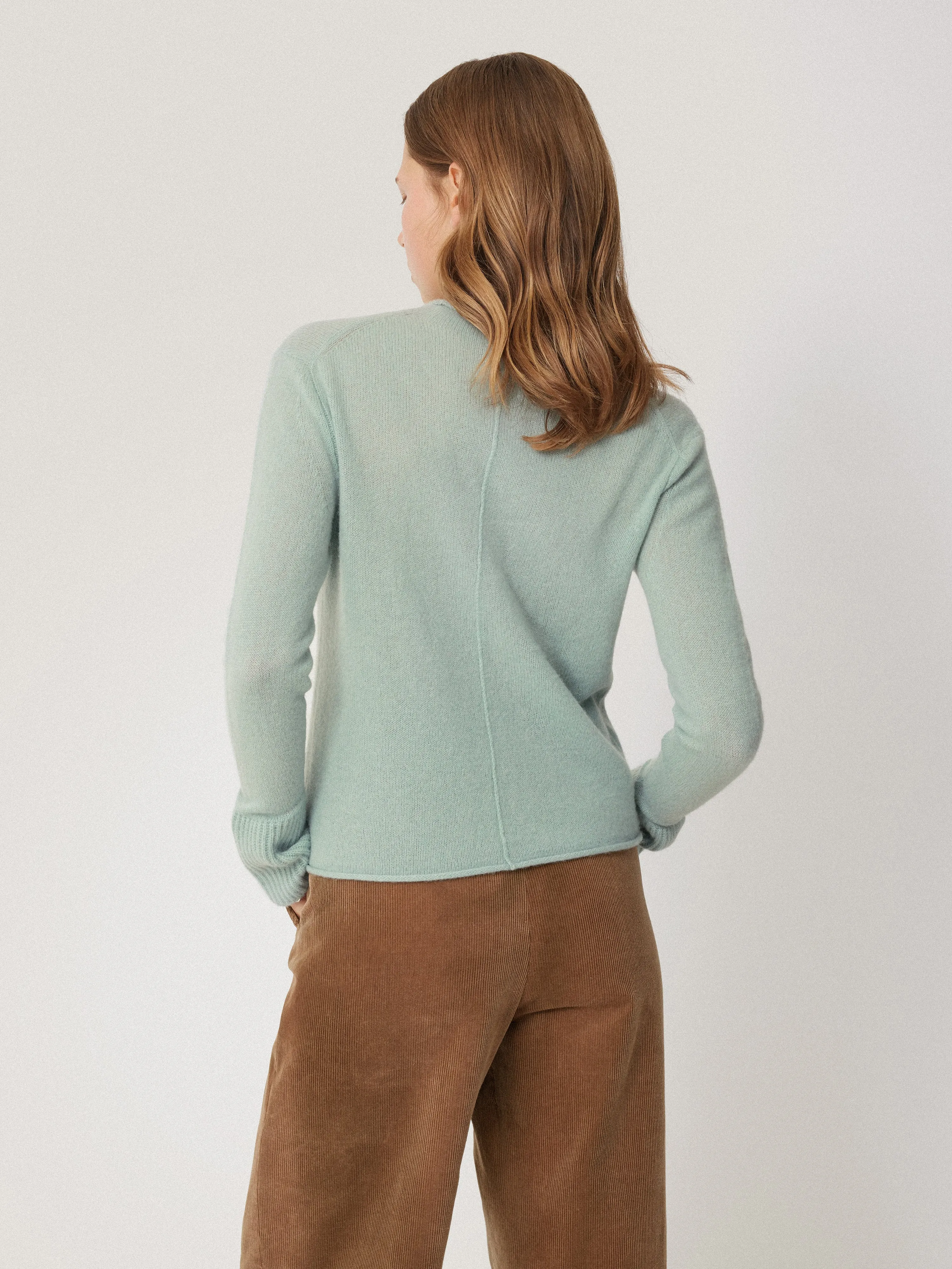 Cloud Cashmere Eldon Jumper | Blue Haze