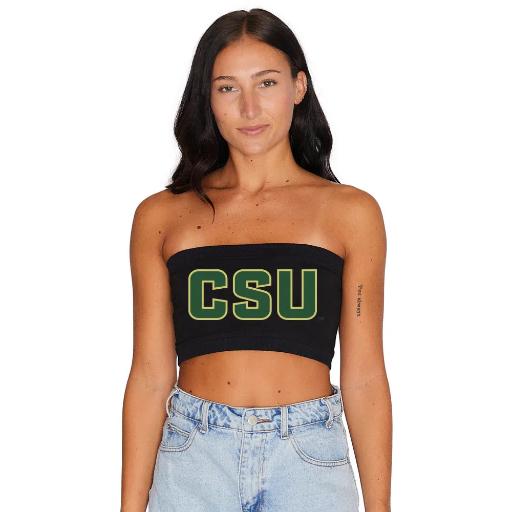 Colorado State Black Bandeau Top