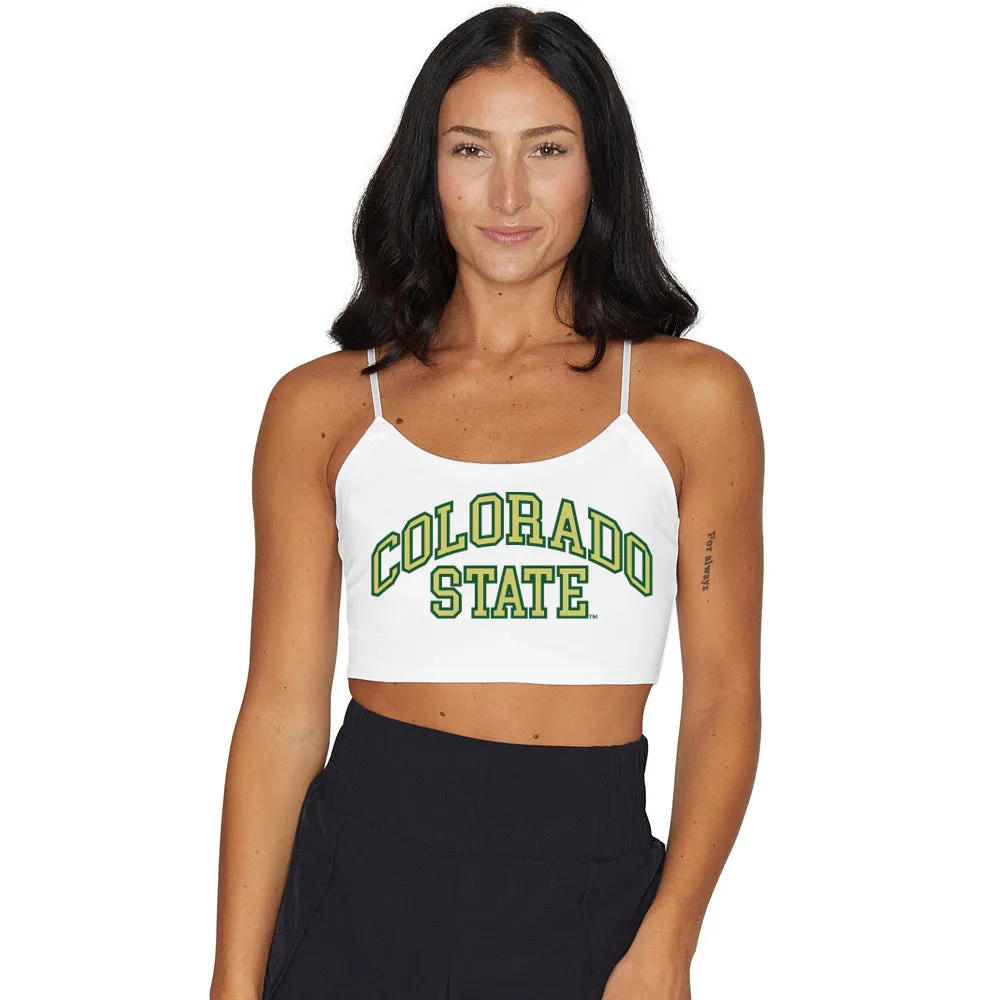 Colorado State White Spaghetti Tank