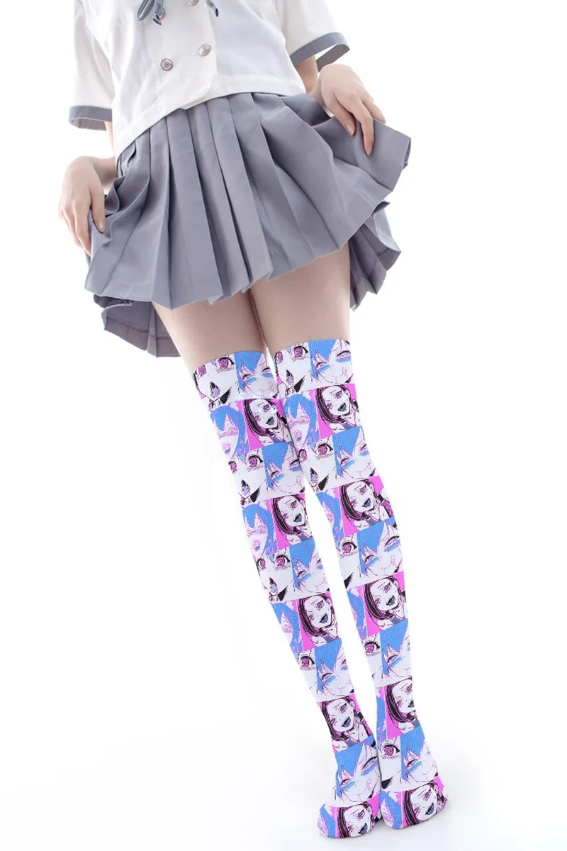 Comic Strip Ahegao Stockings