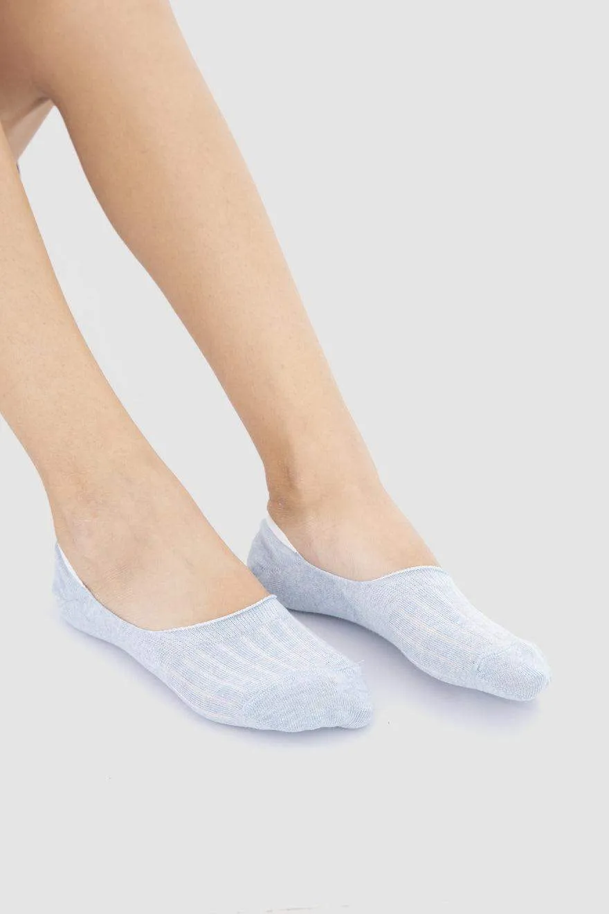 Cotton Invisible Socks - 3 Pairs