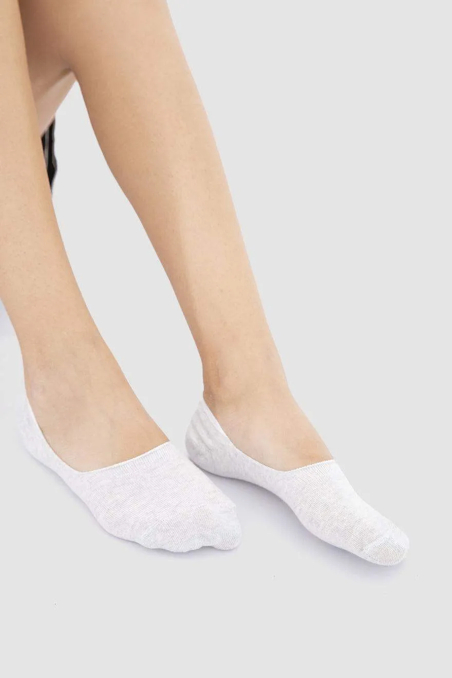 Cotton Invisible Socks - 3 Pairs