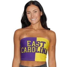 ECU Pirates Two Tone Tube Top