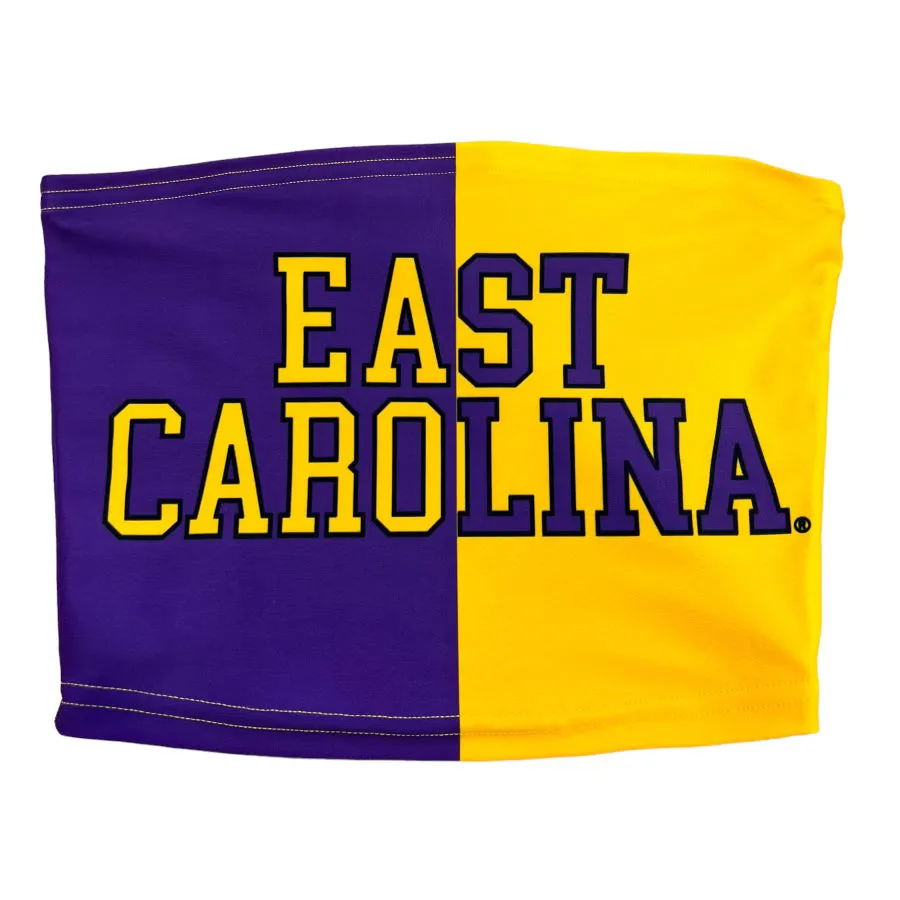 ECU Pirates Two Tone Tube Top