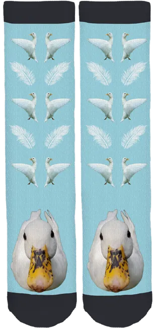 Elly the Duck Crew Socks