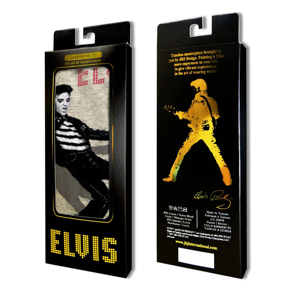 Elvis - Jail House Stripe Gray