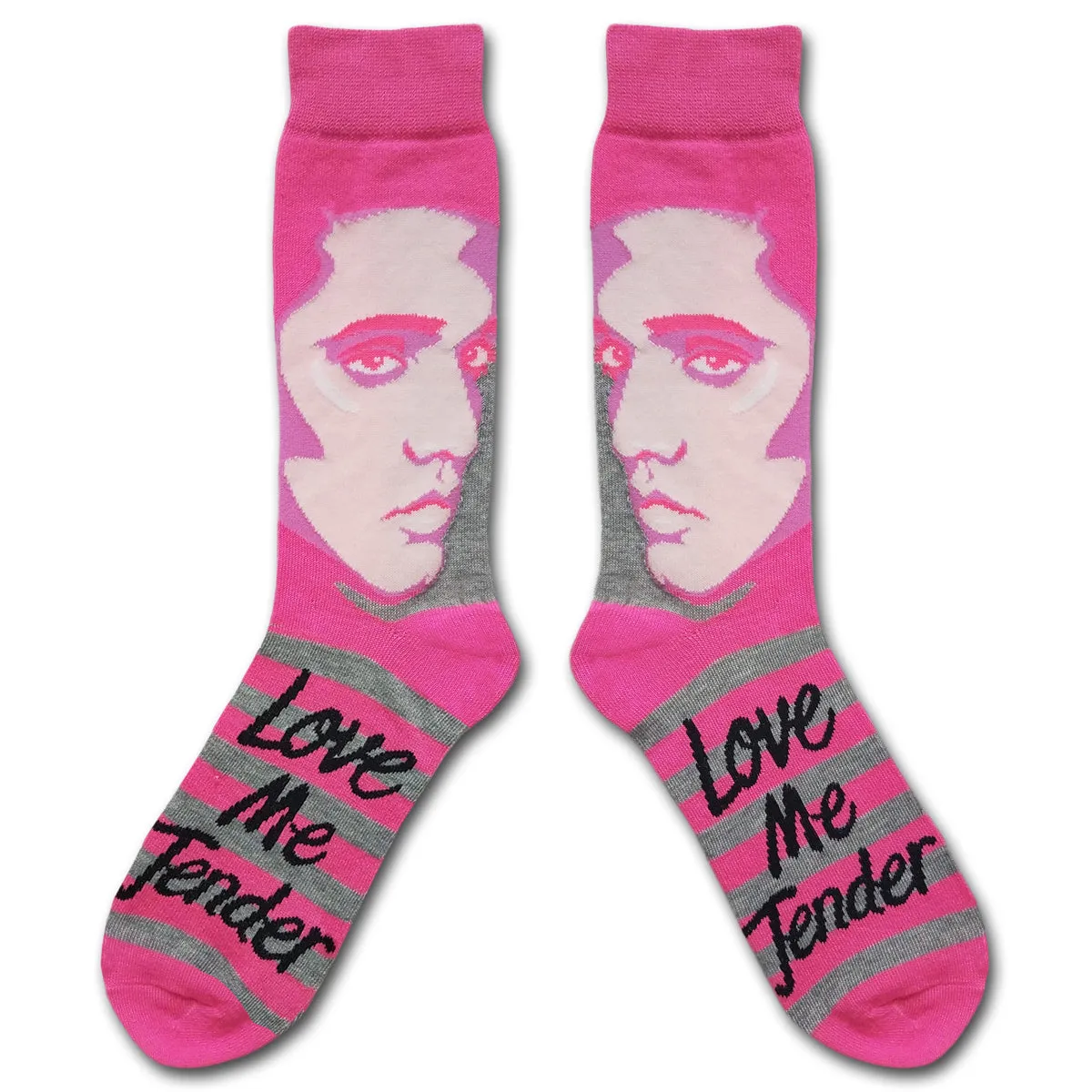 Elvis Love Me Tender Crew Sock