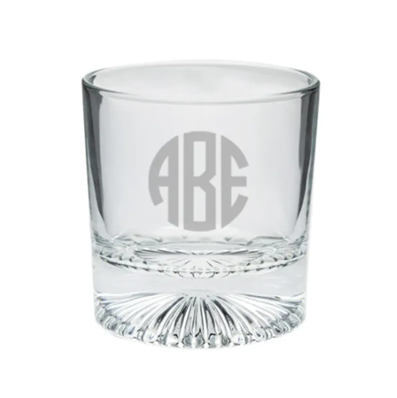 Engraved El Presidente Low Ball Glass