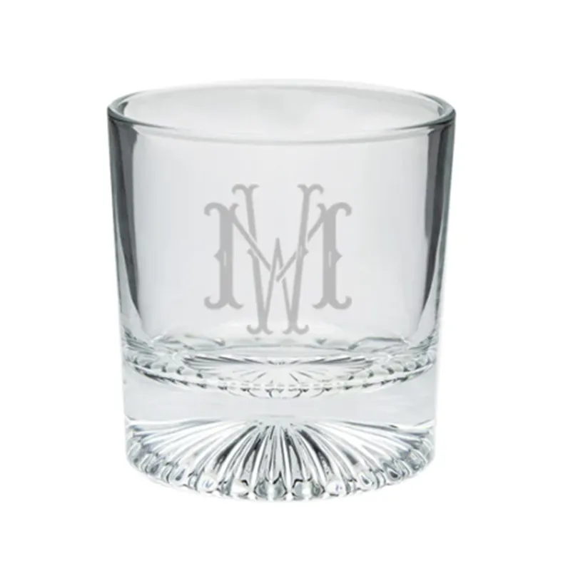 Engraved El Presidente Low Ball Glass