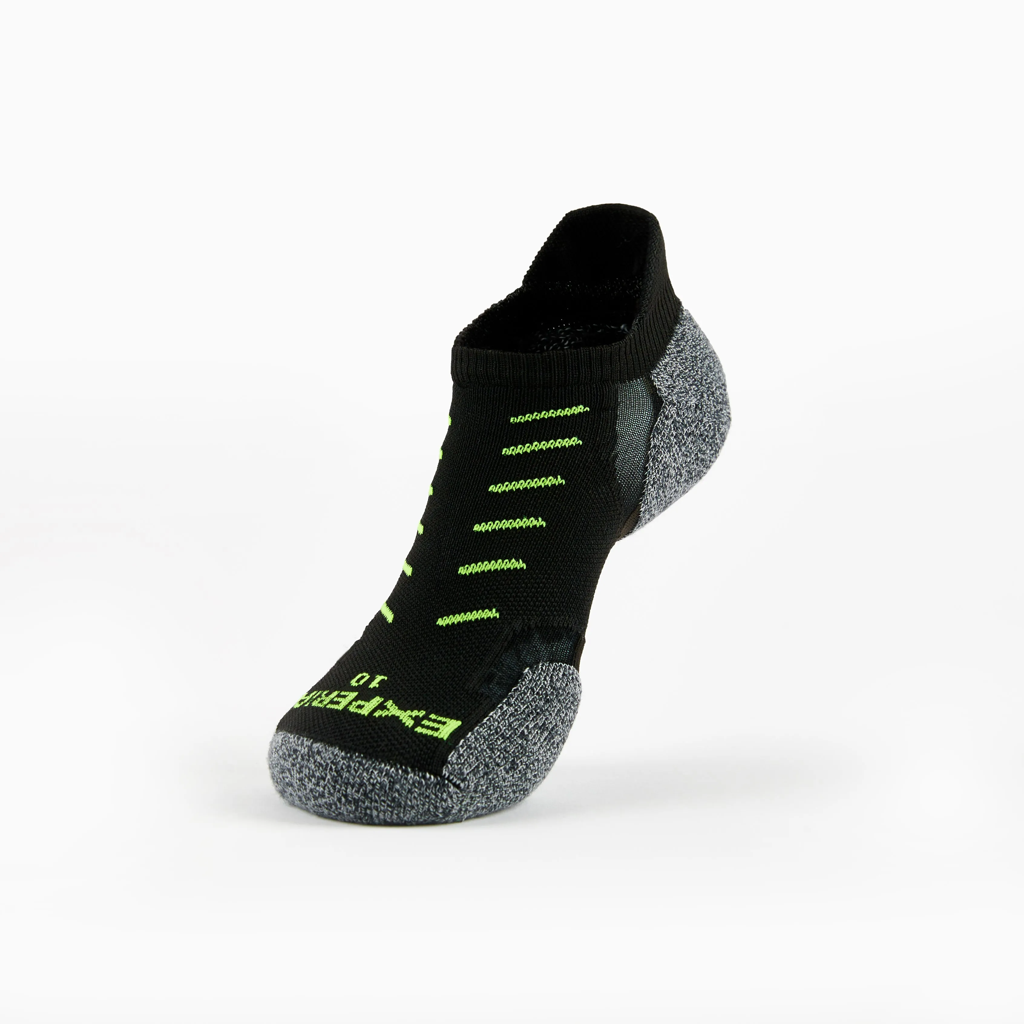 Experia TECHFIT Light Cushion No-Show Tab Rocket Grip Socks | XCTU01