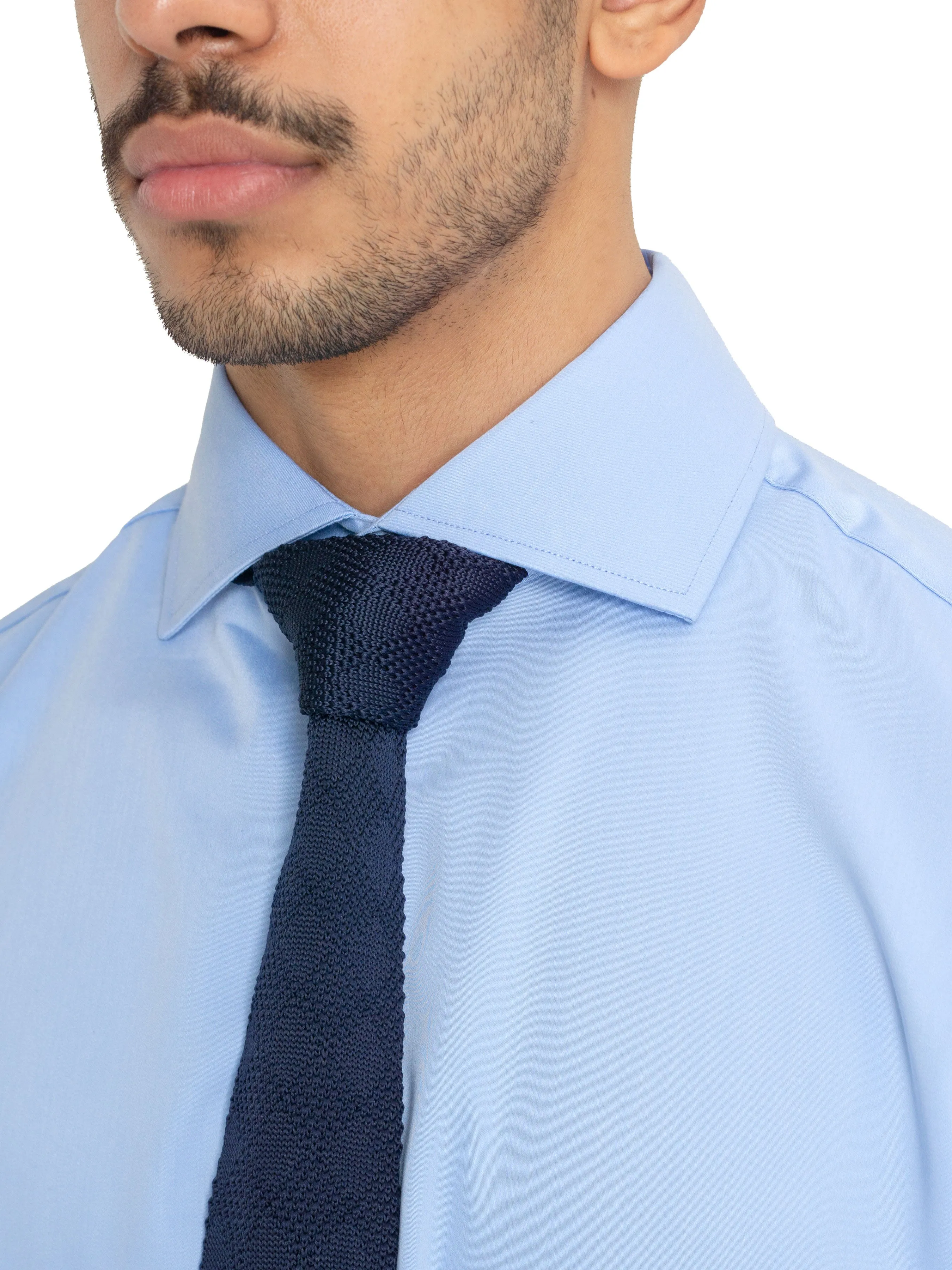 Formal Shirt - Light Blue Windsor Collar