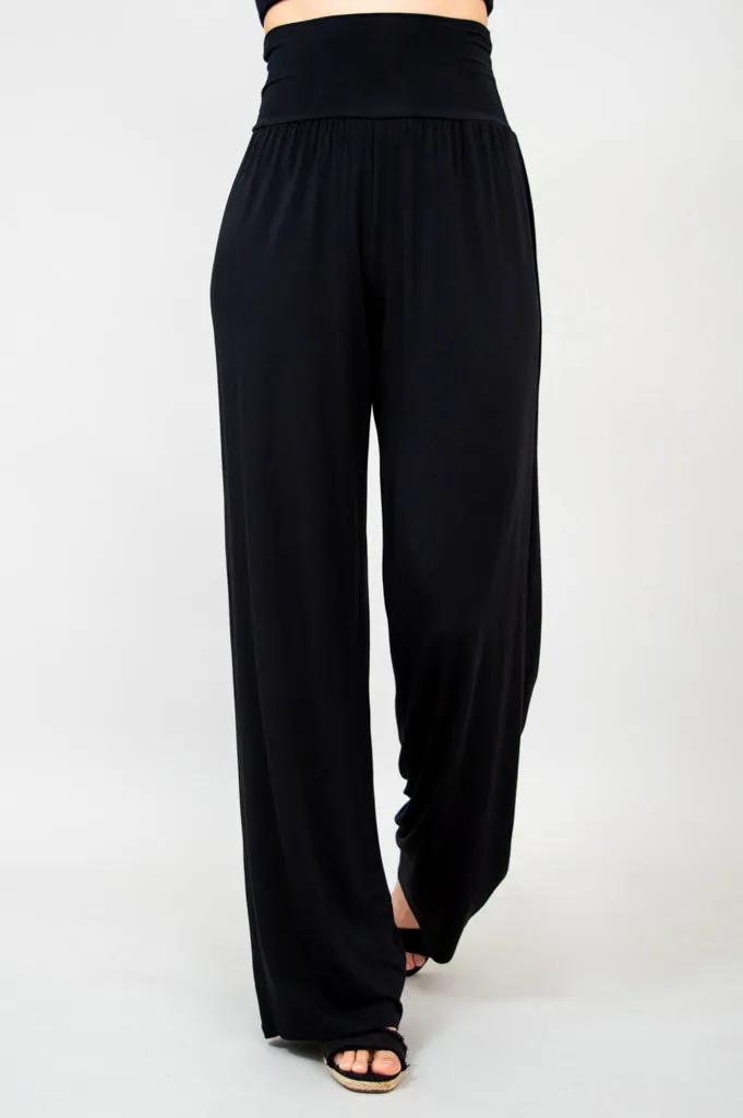 Gaylene Pant, Black, Bamboo