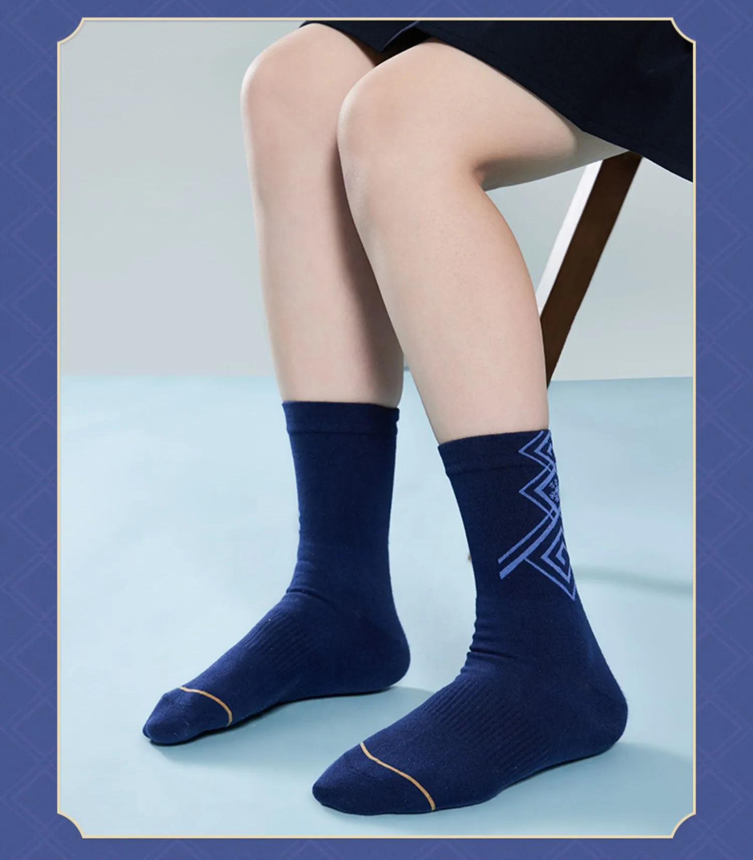 Genshin Impact - Kamisato Ayaka Impression Socks (Three Pairs) miHoYo