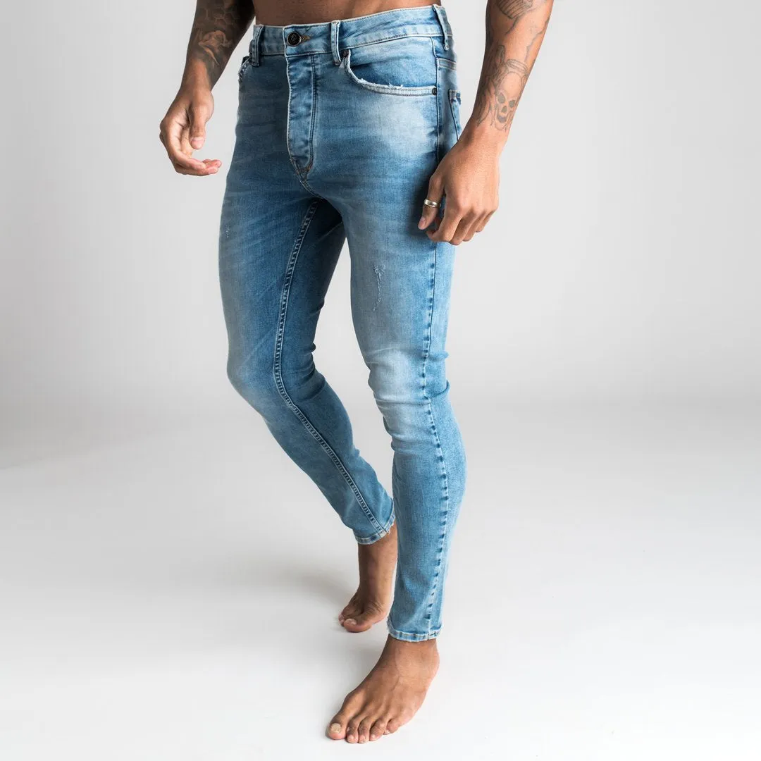 GK Denim Bly Jeans - Mid Wash