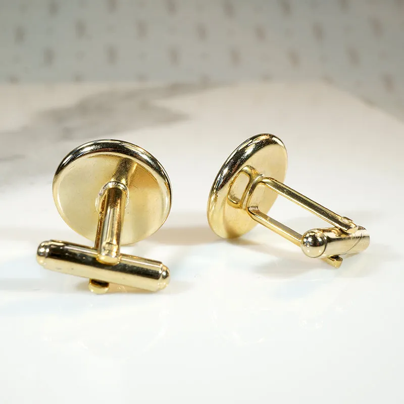 Glossy Onyx Cufflink & Stud Set