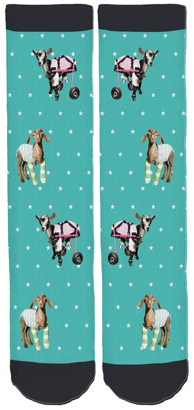 Goats & Friends Crew Socks