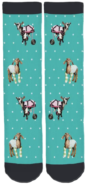 Goats & Friends Crew Socks