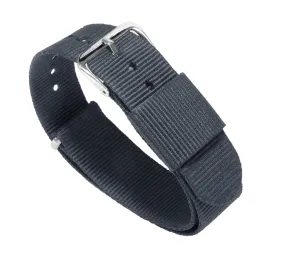 Grey Nylon NATO® Style Watch Band